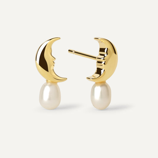 Moon Earrings 月亮耳環