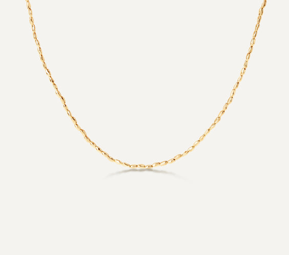 Argento Wishful gold bead necklace 18K gold plated 925 sterling silver - FREQNC