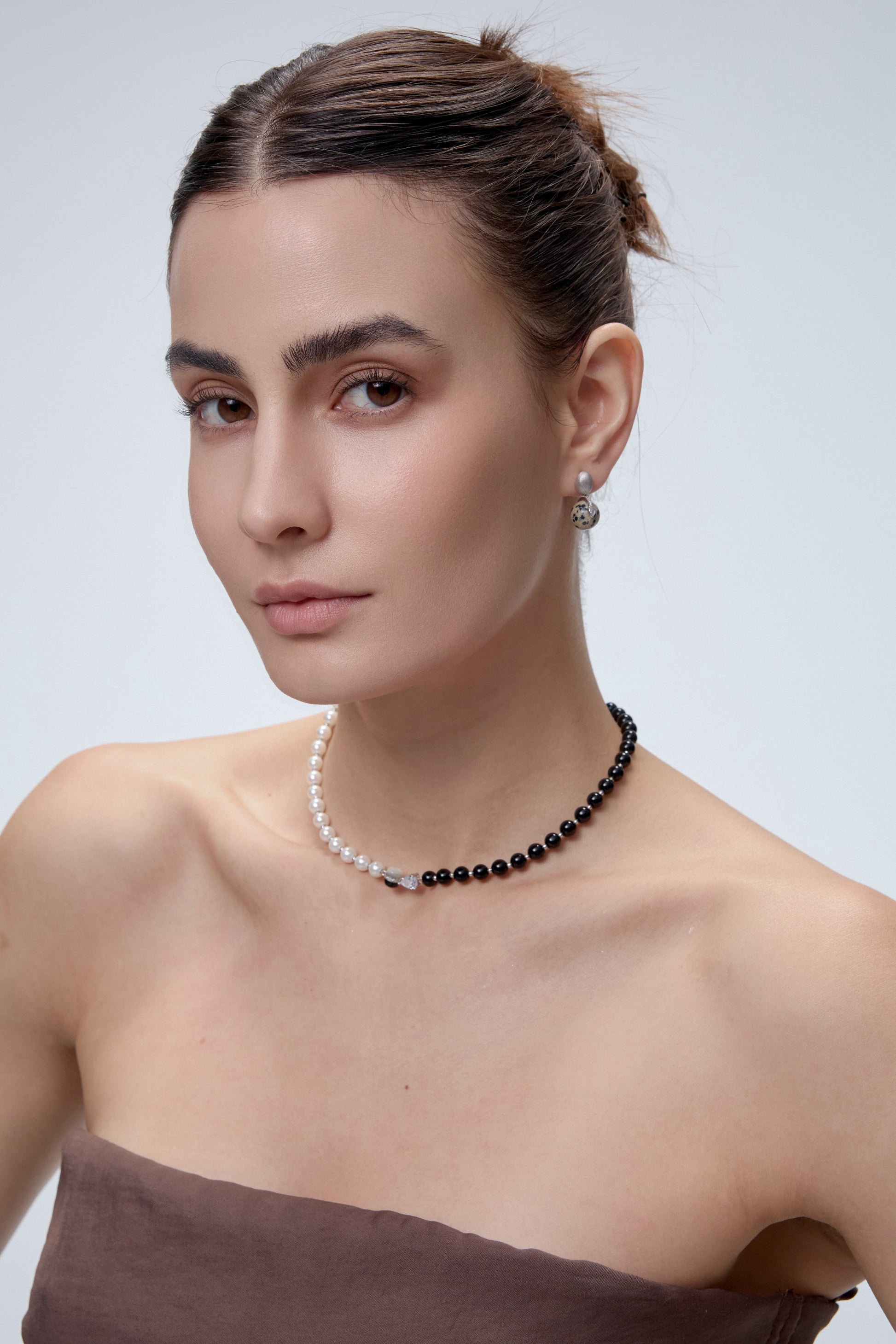 Ouroboros Choker sliding bead mechanism detail - FREQNC atelier