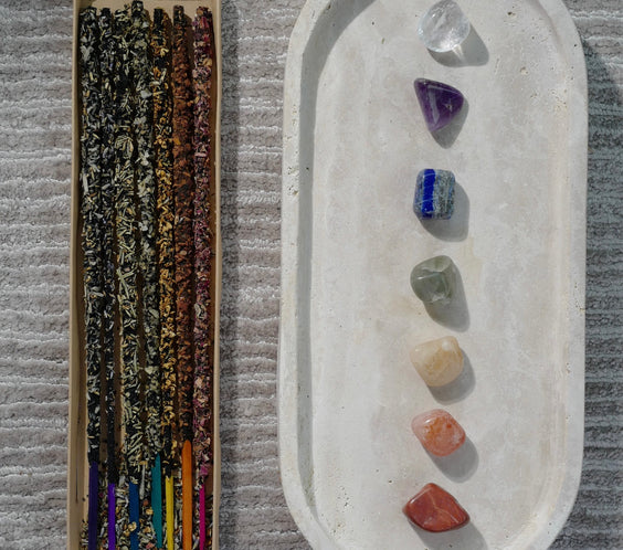 7 Chakras 7 Days 脈輪白鼠尾草線香
