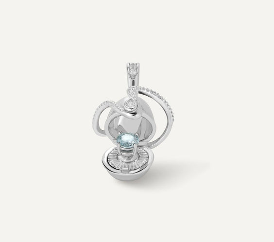 Orphic Egg Zodiac Crystal individual gemstone detail - FREQNC atelier