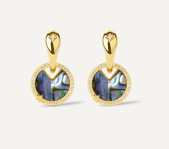 Star Earrings product side view - FREQNC atelier