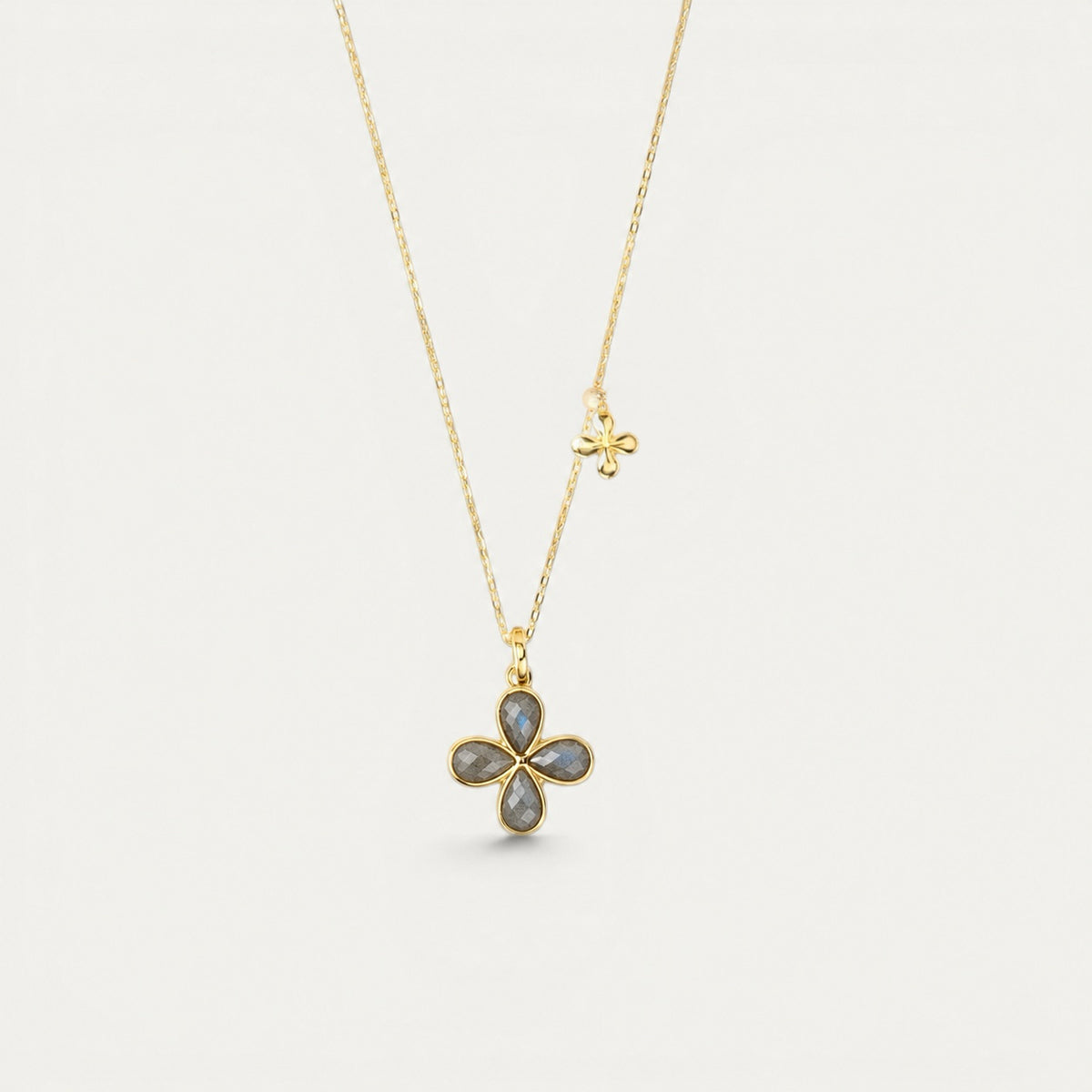 Cloveria Necklace — Labradorite