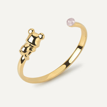 Gold, Rose Quartz