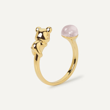 Gold, Rose Quartz