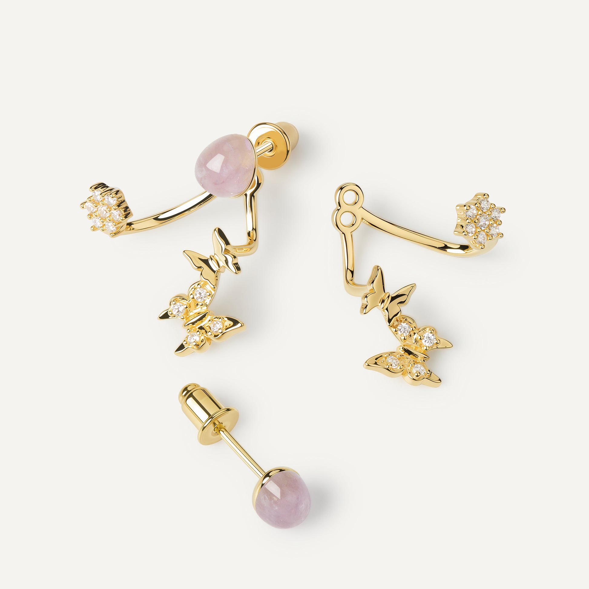 Butterfly Earrings product detail sterling silver - FREQNC
