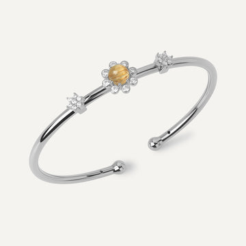 Silver, Golden Rutilated Quartz