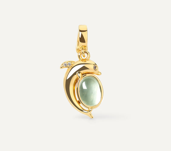 Mini Dolphin Charm magnetic crystal pendant - FREQNC