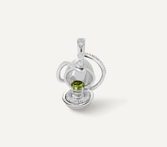 Orphic Egg Zodiac Crystal peridot for Leo - FREQNC atelier