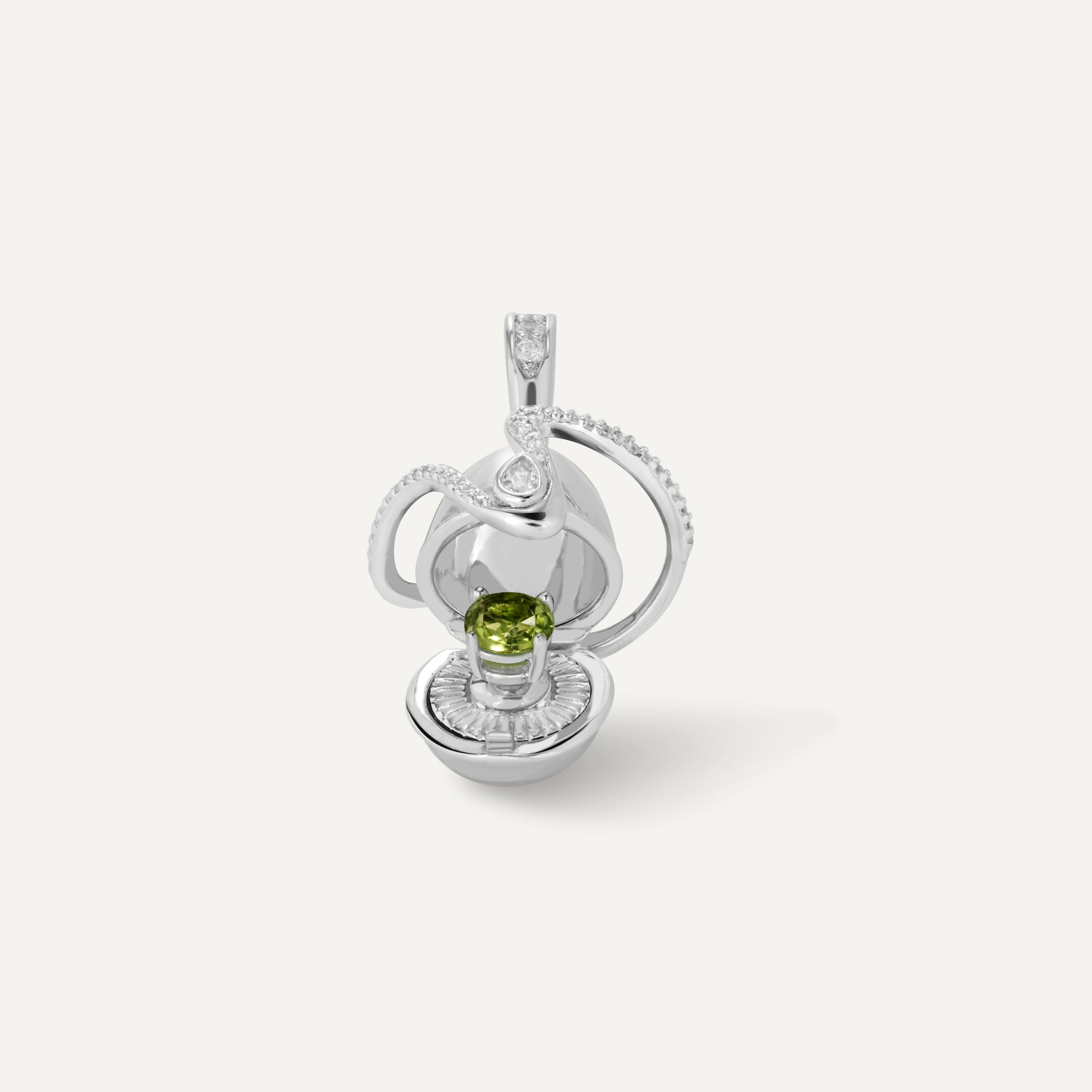 Orphic Egg Zodiac Crystal peridot for Leo - FREQNC atelier