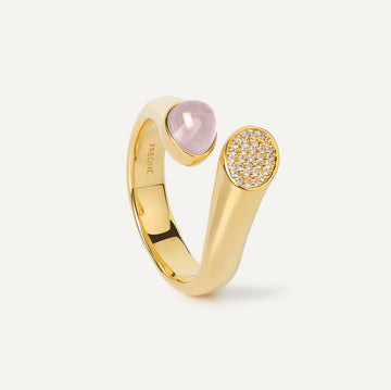 Gold, Rose Quartz